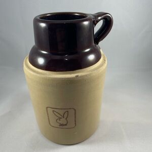 Playboy Whiskey Jug Stoneware Crock $12 Or Best Offer